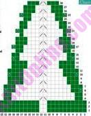 елка спицами схема