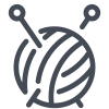 Логотип сайта KNITONLINE.COM